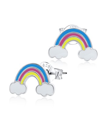 Colorful Rainbow Kid Stud Earring STE-665 